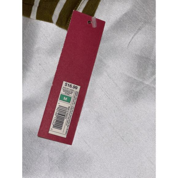 Merona‎ NWT Striped Top w/ Sequin Shoulders - Size M - Picture 6 of 9